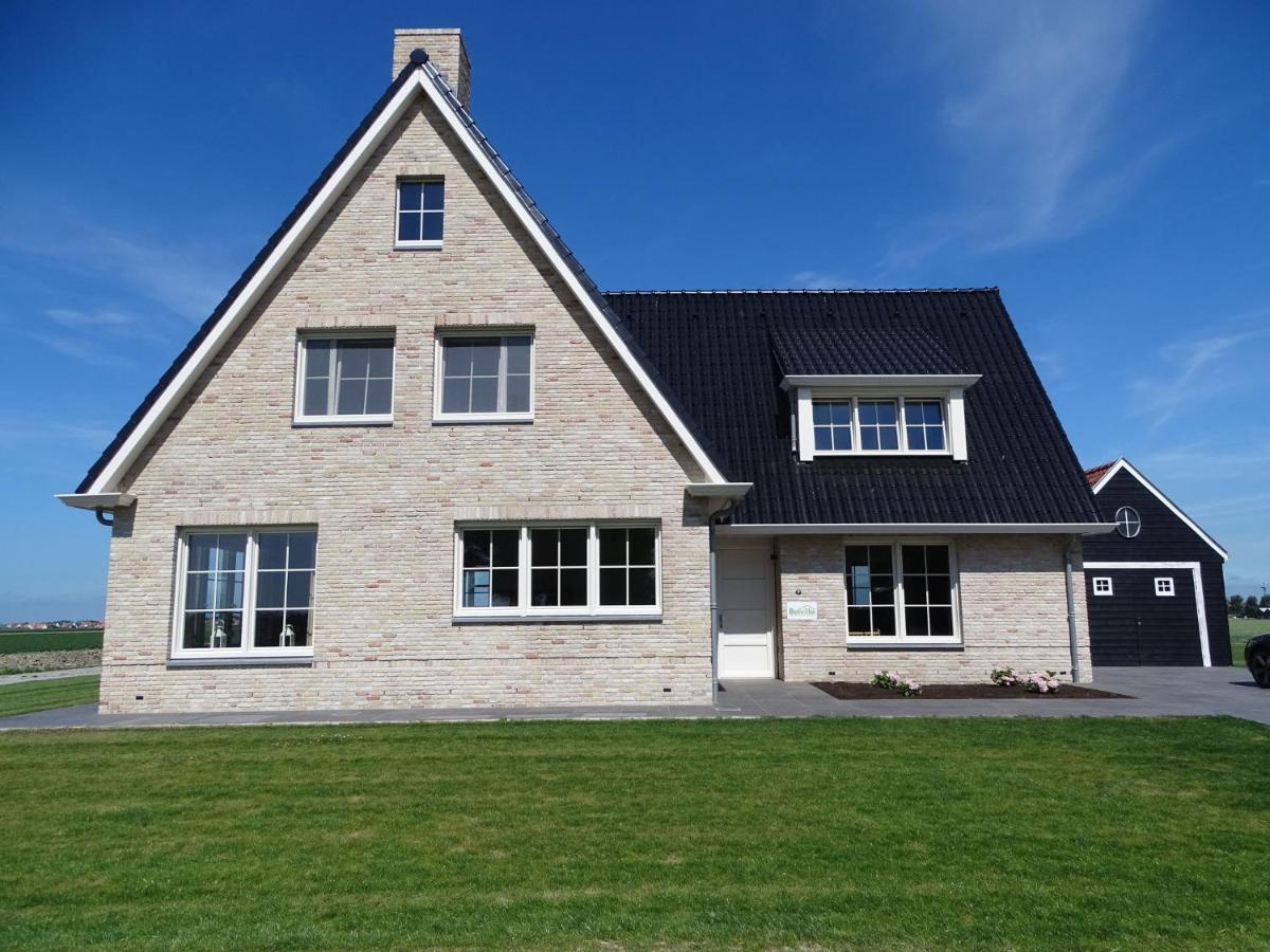 Beautiful And Spacious Villa With A Panoramic View Near The Beach Of Cadzand Exteriör bild